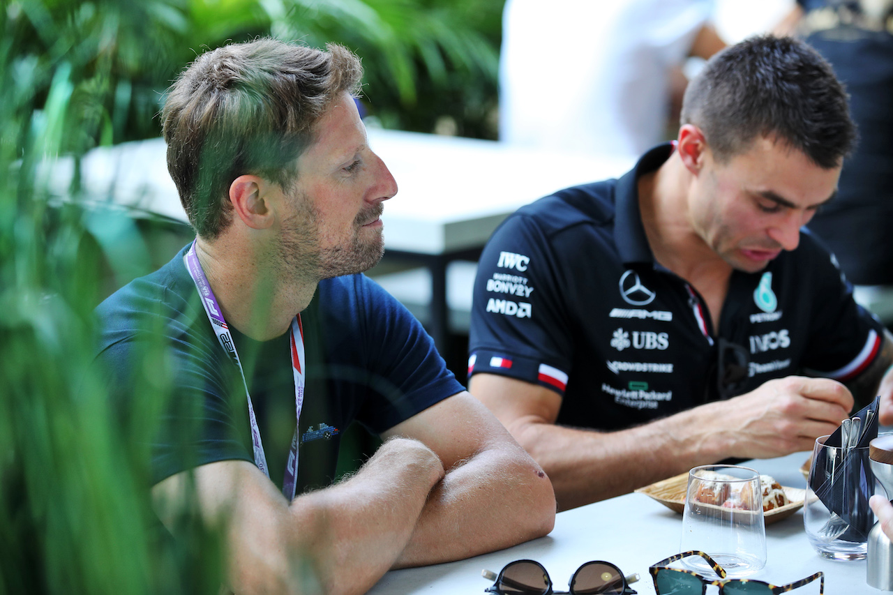 GP MIAMI, Romain Grosjean (FRA) Indy Car Driver.
05.05.2022. Formula 1 World Championship, Rd 5, Miami Grand Prix, Miami, Florida, USA, Preparation Day.
 - www.xpbimages.com, EMail: requests@xpbimages.com © Copyright: Coates / XPB Images