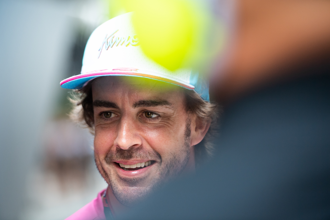 GP MIAMI, Fernando Alonso (ESP) Alpine F1 Team.
05.05.2022. Formula 1 World Championship, Rd 5, Miami Grand Prix, Miami, Florida, USA, Preparation Day.
- www.xpbimages.com, EMail: requests@xpbimages.com © Copyright: Price / XPB Images