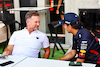 GP MIAMI, (L to R): Christian Horner (GBR) Red Bull Racing Team Principal with Sergio Perez (MEX) Red Bull Racing.
05.05.2022. Formula 1 World Championship, Rd 5, Miami Grand Prix, Miami, Florida, USA, Preparation Day.
- www.xpbimages.com, EMail: requests@xpbimages.com © Copyright: Batchelor / XPB Images