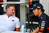 GP MIAMI, (L to R): Christian Horner (GBR) Red Bull Racing Team Principal with Sergio Perez (MEX) Red Bull Racing.
05.05.2022. Formula 1 World Championship, Rd 5, Miami Grand Prix, Miami, Florida, USA, Preparation Day.
- www.xpbimages.com, EMail: requests@xpbimages.com © Copyright: Batchelor / XPB Images