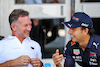 GP MIAMI, (L to R): Christian Horner (GBR) Red Bull Racing Team Principal with Sergio Perez (MEX) Red Bull Racing.
05.05.2022. Formula 1 World Championship, Rd 5, Miami Grand Prix, Miami, Florida, USA, Preparation Day.
- www.xpbimages.com, EMail: requests@xpbimages.com © Copyright: Rew / XPB Images