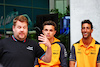GP MIAMI, (L to R): James Corden (GBR) Actor with Lando Norris (GBR) McLaren e Daniel Ricciardo (AUS) McLaren.
05.05.2022. Formula 1 World Championship, Rd 5, Miami Grand Prix, Miami, Florida, USA, Preparation Day.
- www.xpbimages.com, EMail: requests@xpbimages.com © Copyright: Batchelor / XPB Images