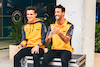 GP MIAMI, (L to R): Lando Norris (GBR) McLaren with team mate Daniel Ricciardo (AUS) McLaren.
05.05.2022. Formula 1 World Championship, Rd 5, Miami Grand Prix, Miami, Florida, USA, Preparation Day.
- www.xpbimages.com, EMail: requests@xpbimages.com © Copyright: Bearne / XPB Images