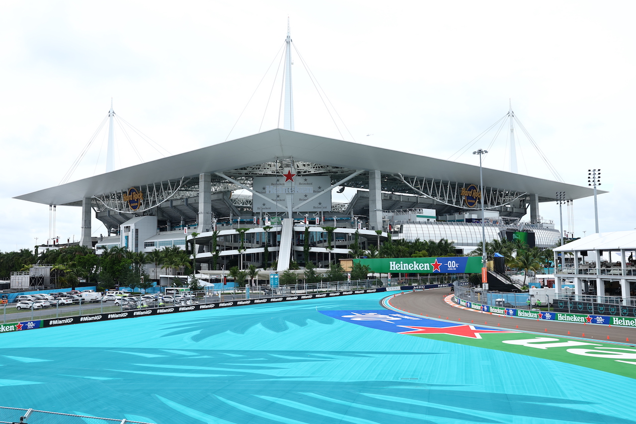 GP MIAMI, The Hard Rock Stadium.
04.05.2022. Formula 1 World Championship, Rd 5, Miami Grand Prix, Miami, Florida, USA, Preparation Day.
- www.xpbimages.com, EMail: requests@xpbimages.com © Copyright: Batchelor / XPB Images
