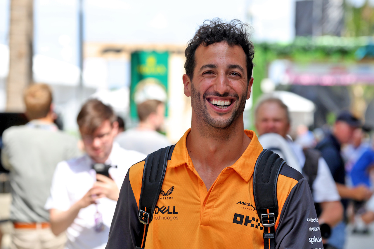 GP MIAMI, Daniel Ricciardo (AUS) McLaren.
07.05.2022. Formula 1 World Championship, Rd 5, Miami Grand Prix, Miami, Florida, USA, Qualifiche Day.
- www.xpbimages.com, EMail: requests@xpbimages.com © Copyright: Bearne / XPB Images
