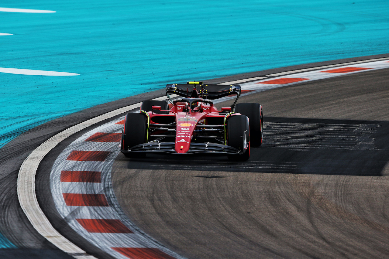 GP MIAMI, Carlos Sainz Jr (ESP) Ferrari F1-75.
07.05.2022. Formula 1 World Championship, Rd 5, Miami Grand Prix, Miami, Florida, USA, Qualifiche Day.
- www.xpbimages.com, EMail: requests@xpbimages.com © Copyright: Rew / XPB Images