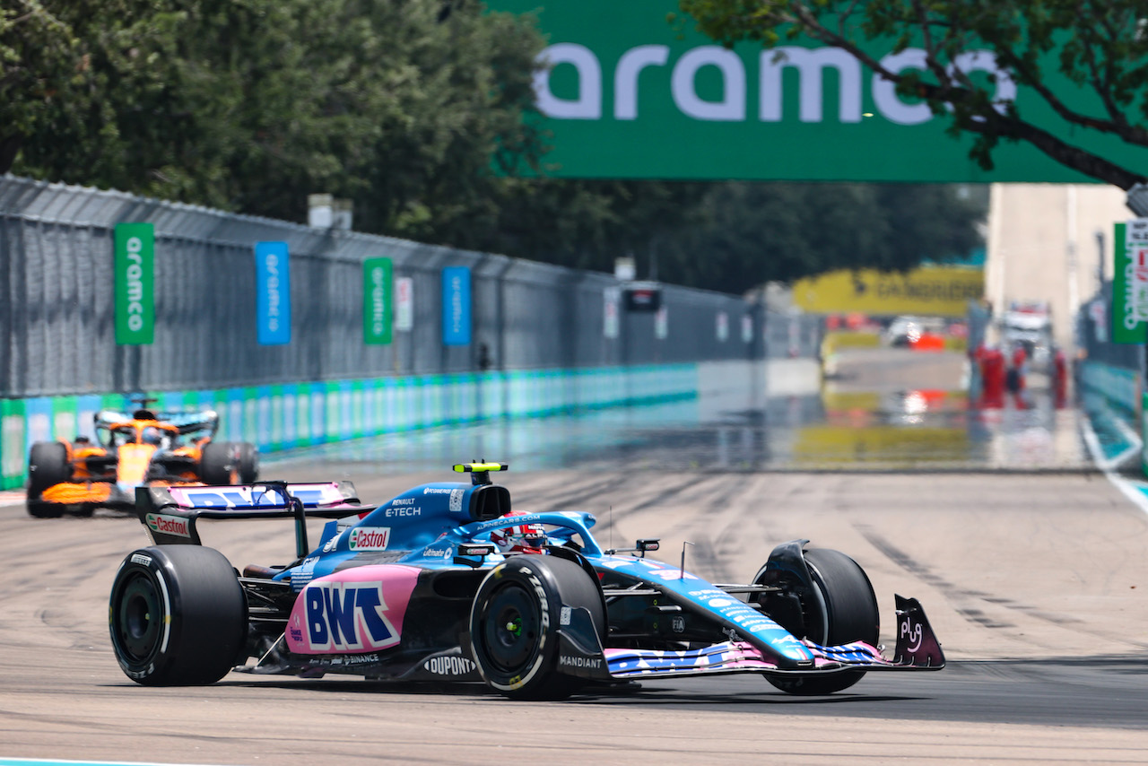 GP MIAMI, Esteban Ocon (FRA), Alpine F1 Team 
07.05.2022. Formula 1 World Championship, Rd 5, Miami Grand Prix, Miami, Florida, USA, Qualifiche Day.
- www.xpbimages.com, EMail: requests@xpbimages.com © Copyright: Charniaux / XPB Images