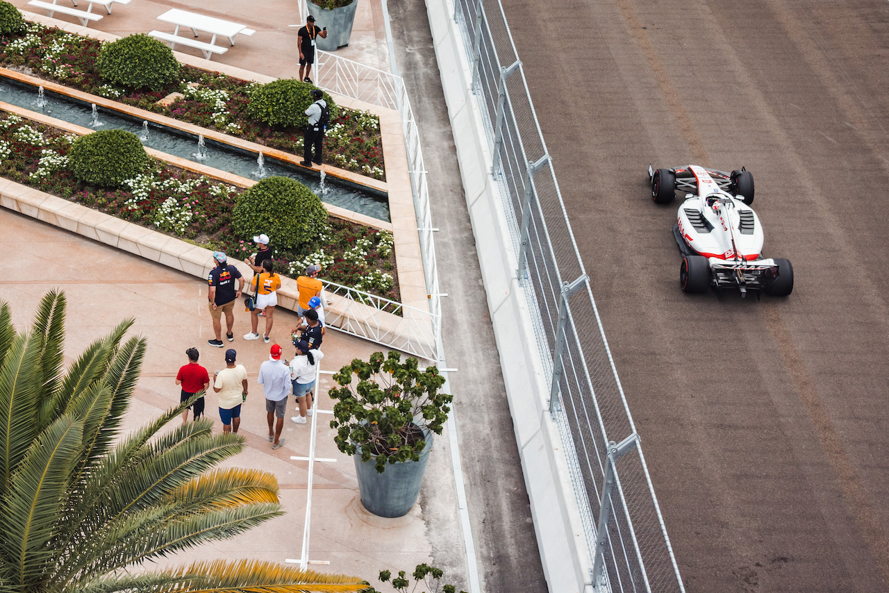GP MIAMI, Kevin Magnussen (DEN) Haas VF-22.
07.05.2022. Formula 1 World Championship, Rd 5, Miami Grand Prix, Miami, Florida, USA, Qualifiche Day.
- www.xpbimages.com, EMail: requests@xpbimages.com © Copyright: Bearne / XPB Images