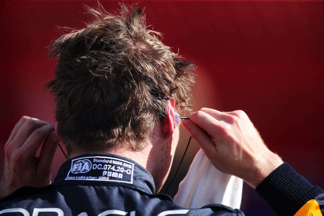 GP MIAMI, Max Verstappen (NLD) Red Bull Racing in qualifying parc ferme.
07.05.2022. Formula 1 World Championship, Rd 5, Miami Grand Prix, Miami, Florida, USA, Qualifiche Day.
 - www.xpbimages.com, EMail: requests@xpbimages.com © Copyright: Coates / XPB Images