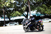 GP MIAMI, Atmosphere - police motorbike rider.
07.05.2022. Formula 1 World Championship, Rd 5, Miami Grand Prix, Miami, Florida, USA, Qualifiche Day.
 - www.xpbimages.com, EMail: requests@xpbimages.com © Copyright: Coates / XPB Images