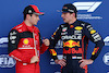 GP MIAMI, Pole for Charles Leclerc (MON) Ferrari F1-75 e 3rd for Max Verstappen (NLD) Red Bull Racing RB18.
07.05.2022. Formula 1 World Championship, Rd 5, Miami Grand Prix, Miami, Florida, USA, Qualifiche Day.
- www.xpbimages.com, EMail: requests@xpbimages.com © Copyright: Batchelor / XPB Images