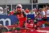 GP MIAMI, Charles Leclerc (MON) Ferrari F1-75 celebrates his pole position in parc ferme.
07.05.2022. Formula 1 World Championship, Rd 5, Miami Grand Prix, Miami, Florida, USA, Qualifiche Day.
 - www.xpbimages.com, EMail: requests@xpbimages.com © Copyright: Coates / XPB Images