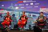 GP MIAMI, The top three qualifying FIA Press Conference (L to R): Carlos Sainz Jr (ESP) Ferrari; Charles Leclerc (MON) Ferrari; Max Verstappen (NLD) Red Bull Racing.
07.05.2022. Formula 1 World Championship, Rd 5, Miami Grand Prix, Miami, Florida, USA, Qualifiche Day.
- www.xpbimages.com, EMail: requests@xpbimages.com © Copyright: Bearne / XPB Images