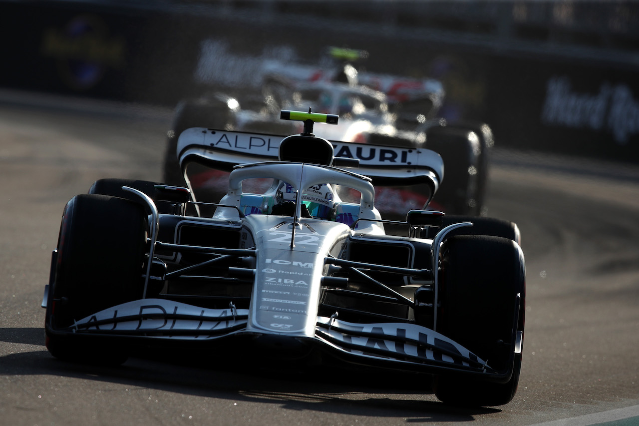 GP MIAMI, Yuki Tsunoda (JPN) AlphaTauri AT03. 
06.05.2022. Formula 1 World Championship, Rd 5, Miami Grand Prix, Miami, Florida, USA, Practice Day.
- www.xpbimages.com, EMail: requests@xpbimages.com © Copyright: Coates / XPB Images