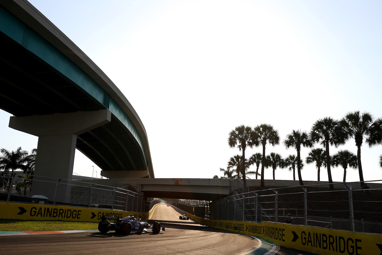 GP MIAMI, Alexander Albon (THA) Williams Racing FW44.
06.05.2022. Formula 1 World Championship, Rd 5, Miami Grand Prix, Miami, Florida, USA, Practice Day.
- www.xpbimages.com, EMail: requests@xpbimages.com © Copyright: Coates / XPB Images