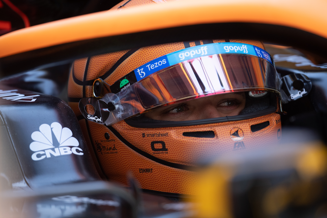 GP MIAMI, Lando Norris (GBR) McLaren MCL36.
06.05.2022. Formula 1 World Championship, Rd 5, Miami Grand Prix, Miami, Florida, USA, Practice Day.
- www.xpbimages.com, EMail: requests@xpbimages.com © Copyright: Price / XPB Images