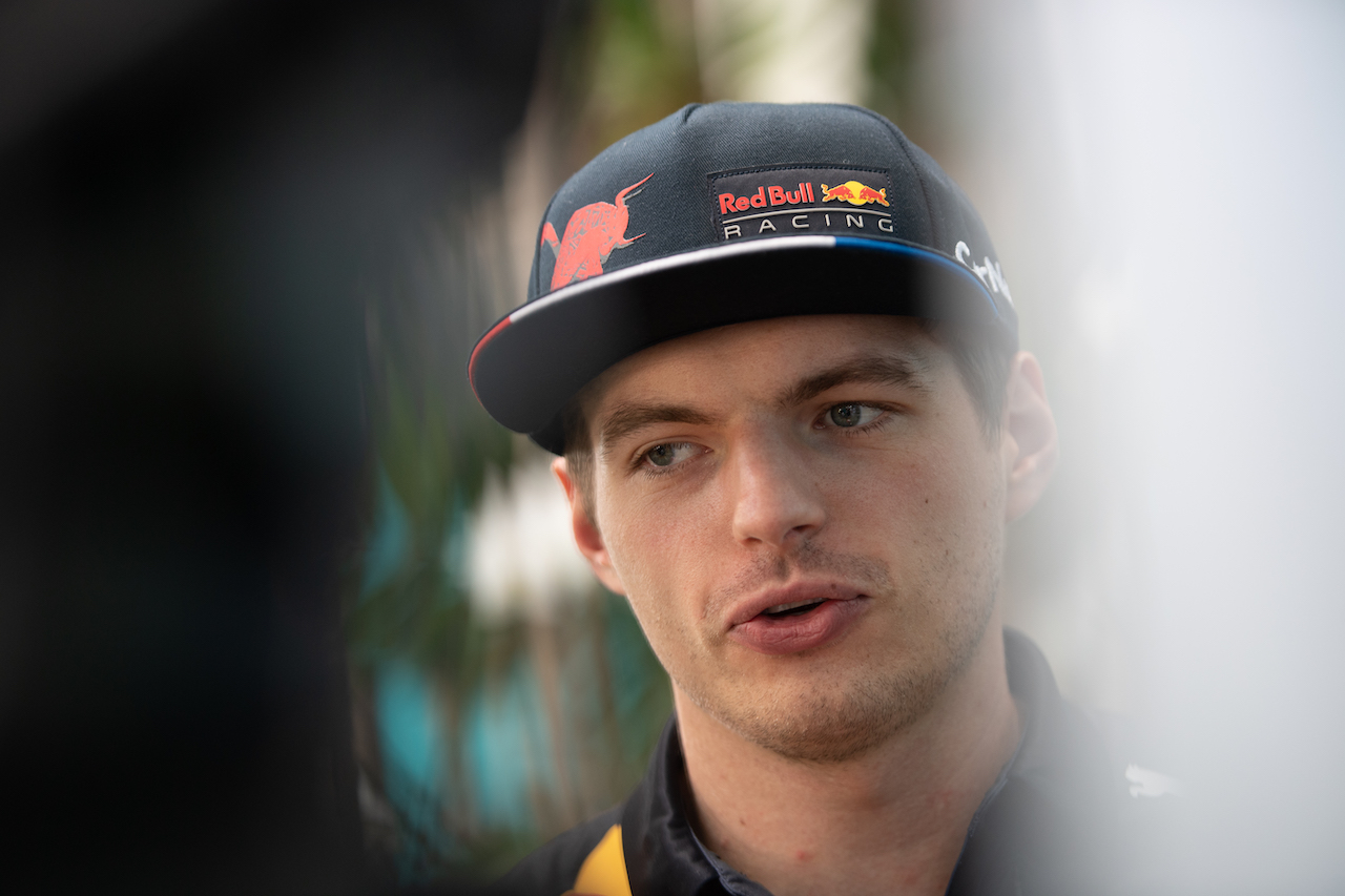 GP MIAMI, Max Verstappen (NLD) Red Bull Racing.
06.05.2022. Formula 1 World Championship, Rd 5, Miami Grand Prix, Miami, Florida, USA, Practice Day.
- www.xpbimages.com, EMail: requests@xpbimages.com © Copyright: Price / XPB Images