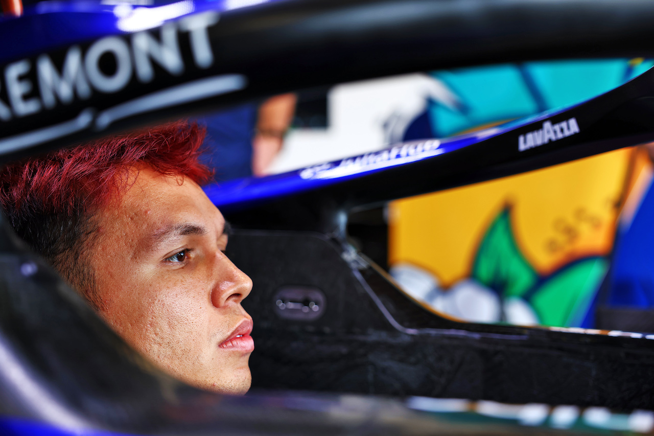 GP MIAMI, Alexander Albon (THA) Williams Racing FW44.
06.05.2022. Formula 1 World Championship, Rd 5, Miami Grand Prix, Miami, Florida, USA, Practice Day.
- www.xpbimages.com, EMail: requests@xpbimages.com © Copyright: Batchelor / XPB Images