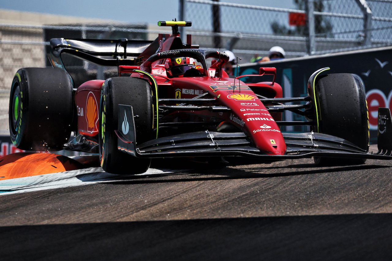 GP MIAMI, Carlos Sainz Jr (ESP) Ferrari F1-75.
06.05.2022. Formula 1 World Championship, Rd 5, Miami Grand Prix, Miami, Florida, USA, Practice Day.
- www.xpbimages.com, EMail: requests@xpbimages.com © Copyright: Bearne / XPB Images