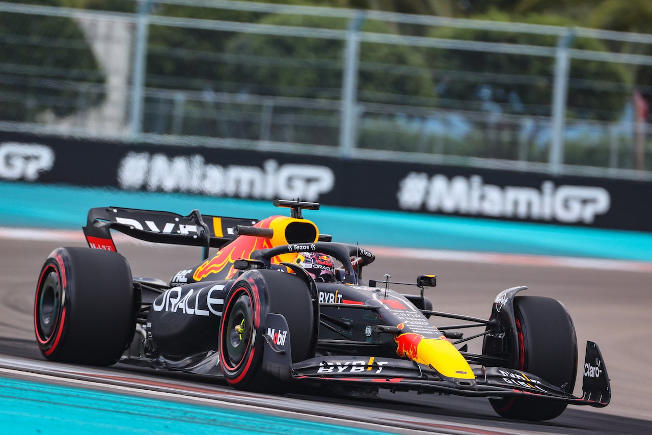 GP MIAMI, Max Verstappen (NLD), Red Bull Racing 
06.05.2022. Formula 1 World Championship, Rd 5, Miami Grand Prix, Miami, Florida, USA, Practice Day.
- www.xpbimages.com, EMail: requests@xpbimages.com © Copyright: Charniaux / XPB Images