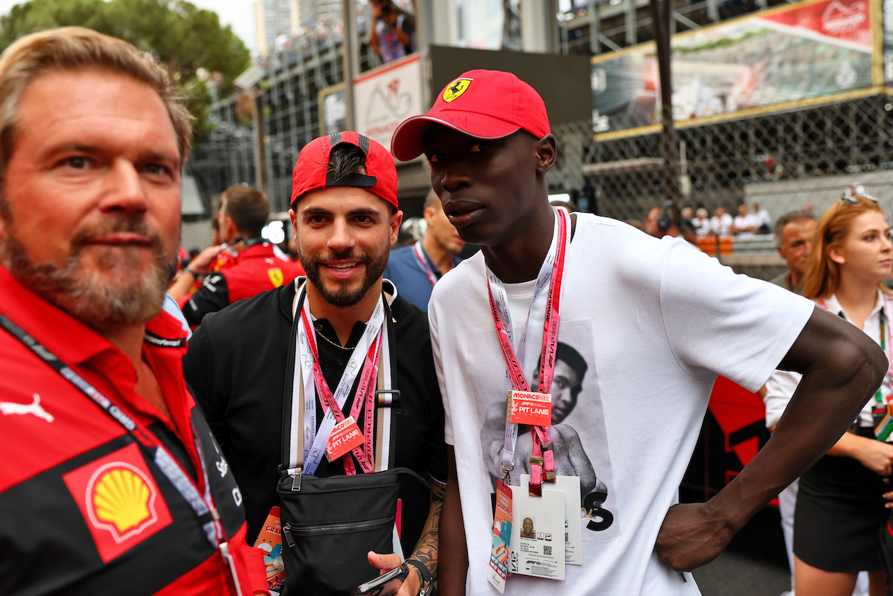 GP MONACO, Khaby Lame (SEN) Social Media Personality on the grid.
29.05.2022. Formula 1 World Championship, Rd 7, Monaco Grand Prix, Monte Carlo, Monaco, Gara Day.
- www.xpbimages.com, EMail: requests@xpbimages.com © Copyright: Batchelor / XPB Images