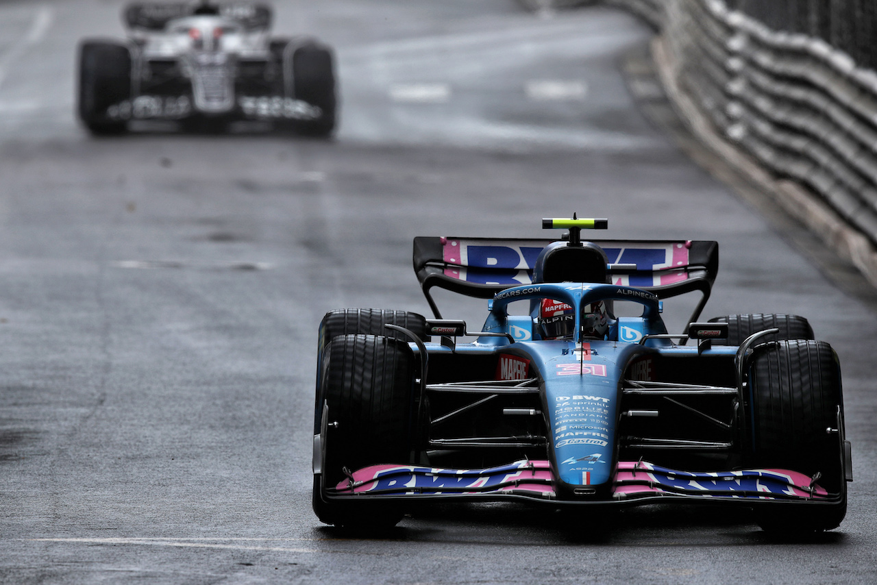 GP MONACO, Esteban Ocon (FRA) Alpine F1 Team A522.
29.05.2022. Formula 1 World Championship, Rd 7, Monaco Grand Prix, Monte Carlo, Monaco, Gara Day.
 - www.xpbimages.com, EMail: requests@xpbimages.com © Copyright: Coates / XPB Images