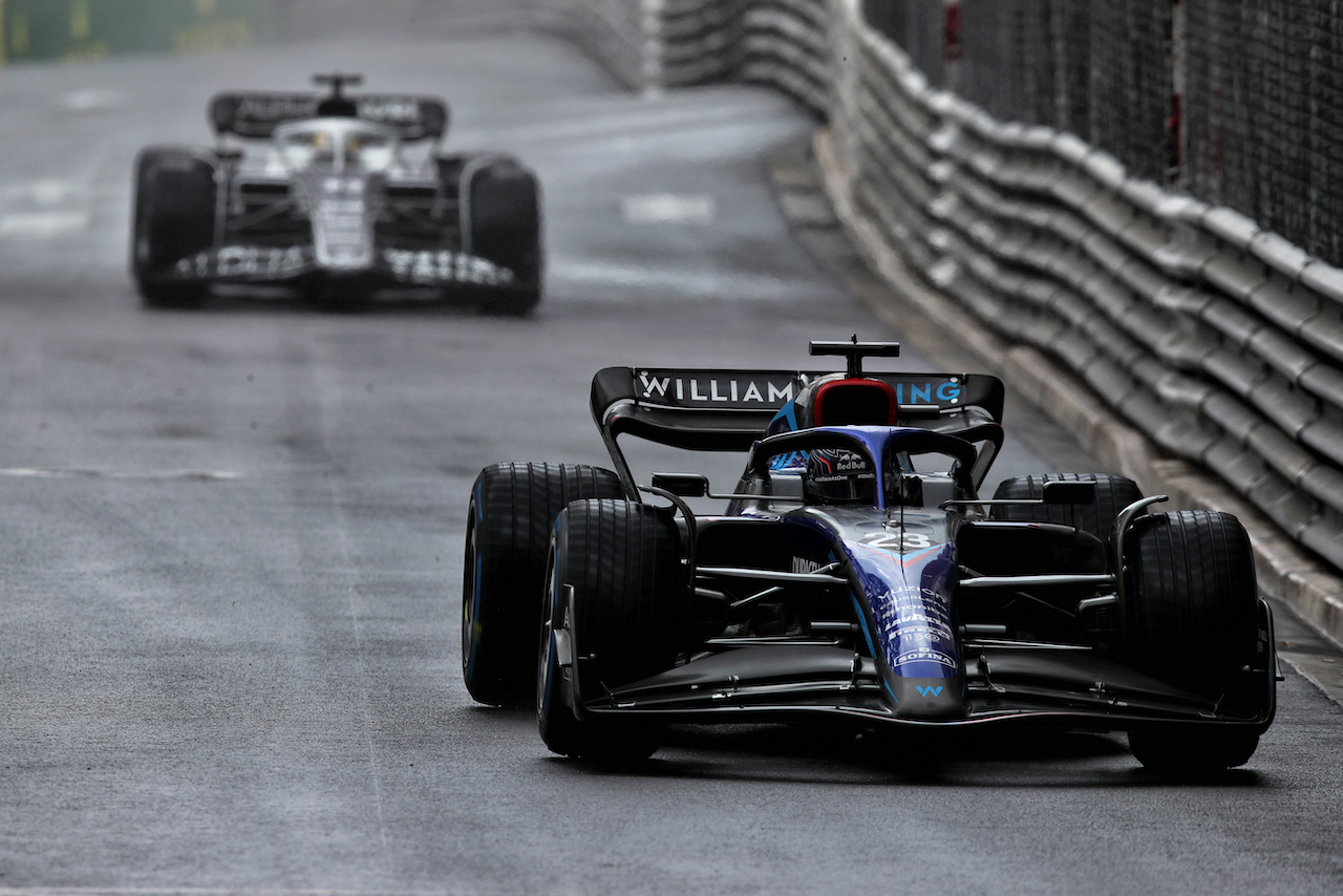 GP MONACO, Alexander Albon (THA) Williams Racing FW44.
29.05.2022. Formula 1 World Championship, Rd 7, Monaco Grand Prix, Monte Carlo, Monaco, Gara Day.
 - www.xpbimages.com, EMail: requests@xpbimages.com © Copyright: Coates / XPB Images