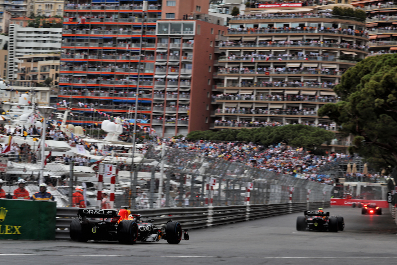 GP MONACO, Max Verstappen (NLD) Red Bull Racing RB18.
29.05.2022. Formula 1 World Championship, Rd 7, Monaco Grand Prix, Monte Carlo, Monaco, Gara Day.
- www.xpbimages.com, EMail: requests@xpbimages.com © Copyright: Bearne / XPB Images