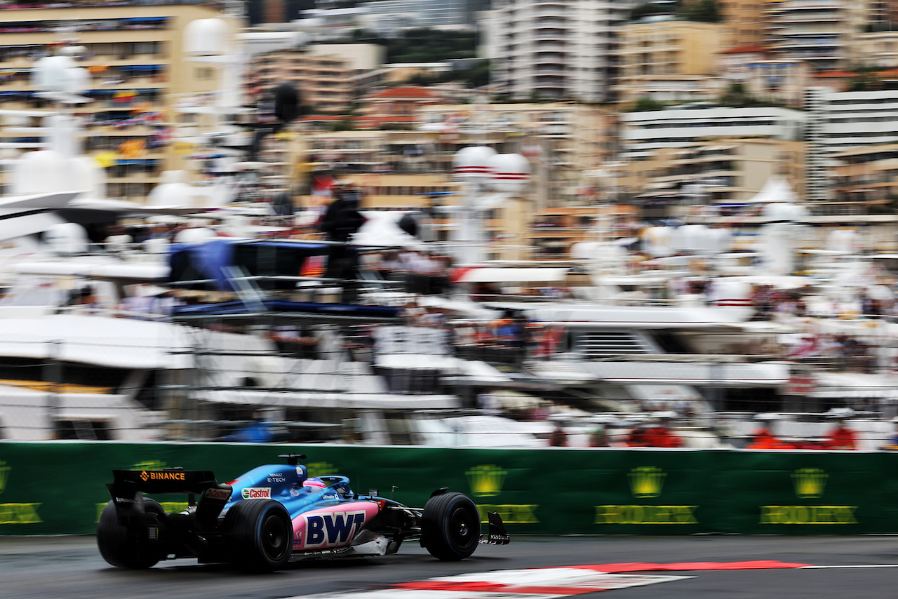 GP MONACO, Fernando Alonso (ESP) Alpine F1 Team A522.
29.05.2022. Formula 1 World Championship, Rd 7, Monaco Grand Prix, Monte Carlo, Monaco, Gara Day.
- www.xpbimages.com, EMail: requests@xpbimages.com © Copyright: Bearne / XPB Images