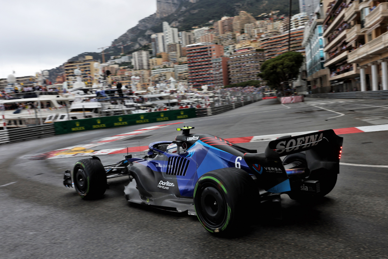 GP MONACO, Nicholas Latifi (CDN) Williams Racing FW44.
29.05.2022. Formula 1 World Championship, Rd 7, Monaco Grand Prix, Monte Carlo, Monaco, Gara Day.
- www.xpbimages.com, EMail: requests@xpbimages.com © Copyright: Bearne / XPB Images