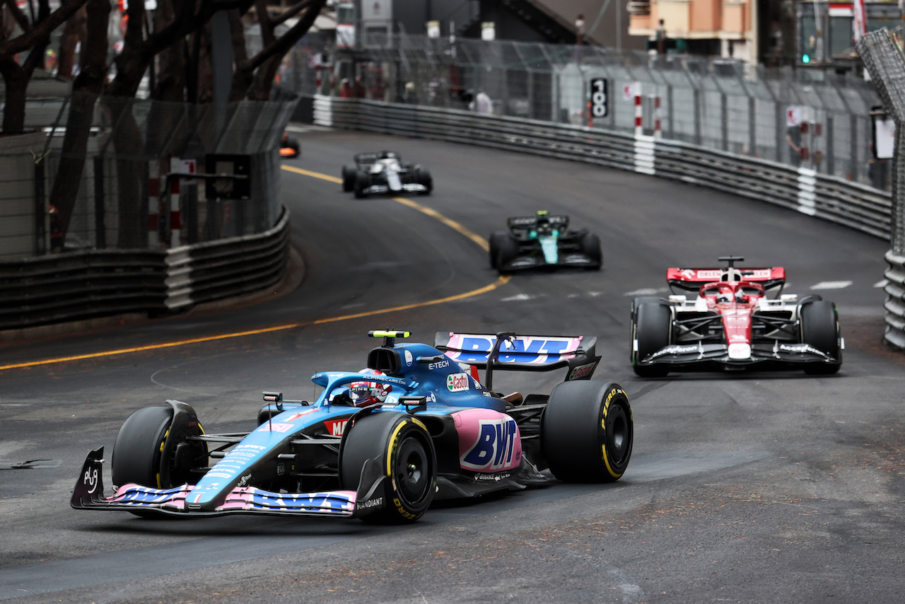 GP MONACO, Esteban Ocon (FRA) Alpine F1 Team A522.
29.05.2022. Formula 1 World Championship, Rd 7, Monaco Grand Prix, Monte Carlo, Monaco, Gara Day.
- www.xpbimages.com, EMail: requests@xpbimages.com © Copyright: Charniaux / XPB Images