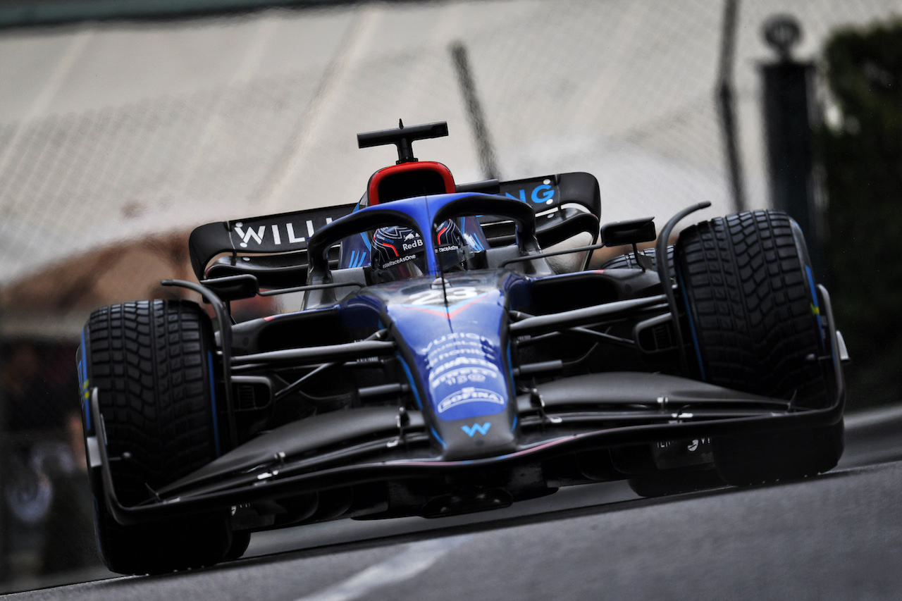 GP MONACO, Alexander Albon (THA) Williams Racing FW44.
29.05.2022. Formula 1 World Championship, Rd 7, Monaco Grand Prix, Monte Carlo, Monaco, Gara Day.
- www.xpbimages.com, EMail: requests@xpbimages.com © Copyright: Price / XPB Images