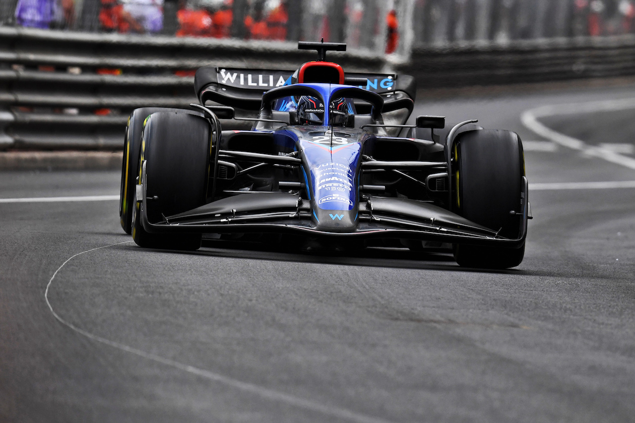 GP MONACO, Alexander Albon (THA) Williams Racing FW44.
29.05.2022. Formula 1 World Championship, Rd 7, Monaco Grand Prix, Monte Carlo, Monaco, Gara Day.
- www.xpbimages.com, EMail: requests@xpbimages.com © Copyright: Price / XPB Images