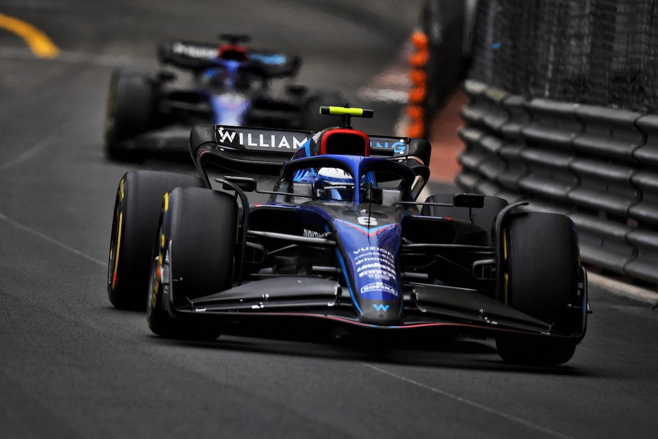 GP MONACO, Nicholas Latifi (CDN) Williams Racing FW44.
29.05.2022. Formula 1 World Championship, Rd 7, Monaco Grand Prix, Monte Carlo, Monaco, Gara Day.
- www.xpbimages.com, EMail: requests@xpbimages.com © Copyright: Price / XPB Images