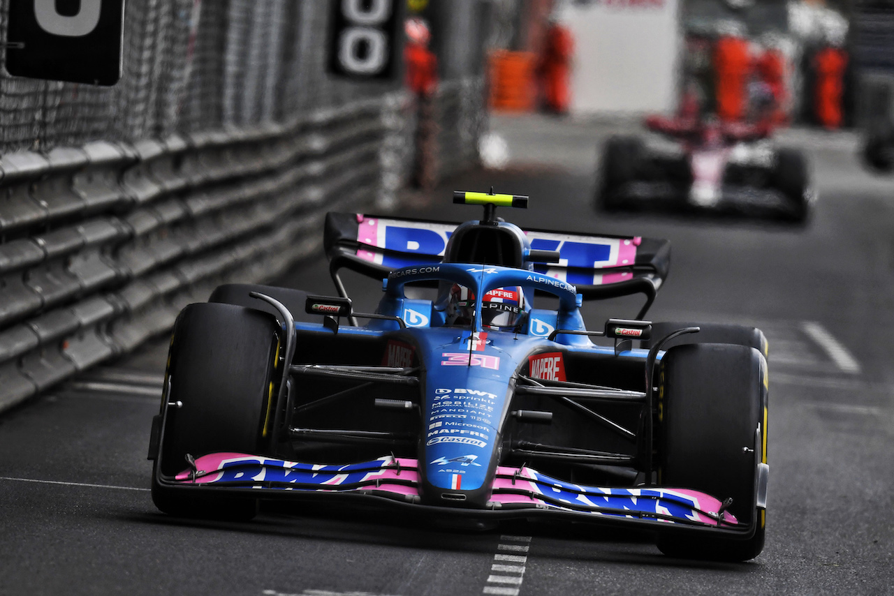 GP MONACO, Esteban Ocon (FRA) Alpine F1 Team A522.
29.05.2022. Formula 1 World Championship, Rd 7, Monaco Grand Prix, Monte Carlo, Monaco, Gara Day.
- www.xpbimages.com, EMail: requests@xpbimages.com © Copyright: Price / XPB Images