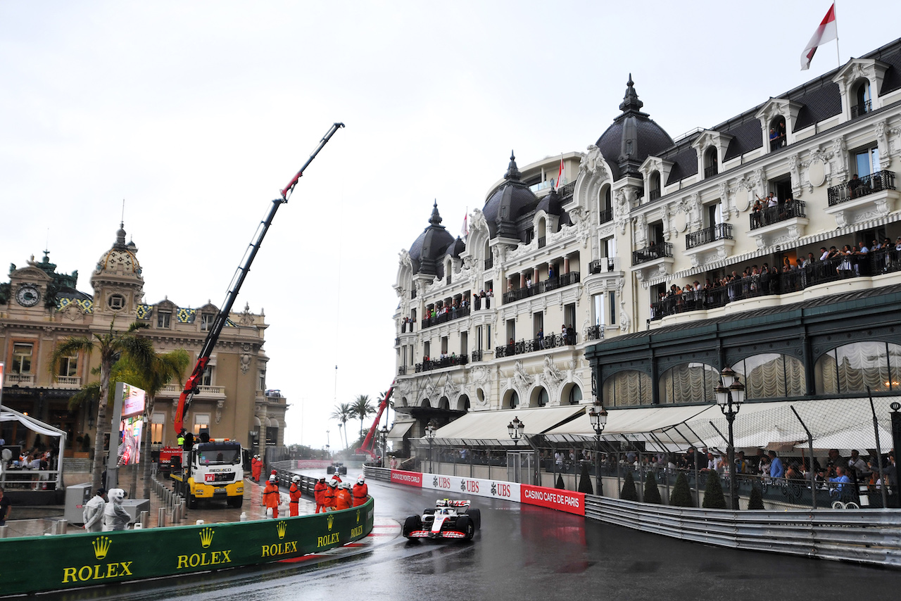 GP MONACO, Mick Schumacher (GER) Haas VF-22.
29.05.2022. Formula 1 World Championship, Rd 7, Monaco Grand Prix, Monte Carlo, Monaco, Gara Day.
- www.xpbimages.com, EMail: requests@xpbimages.com © Copyright: Price / XPB Images