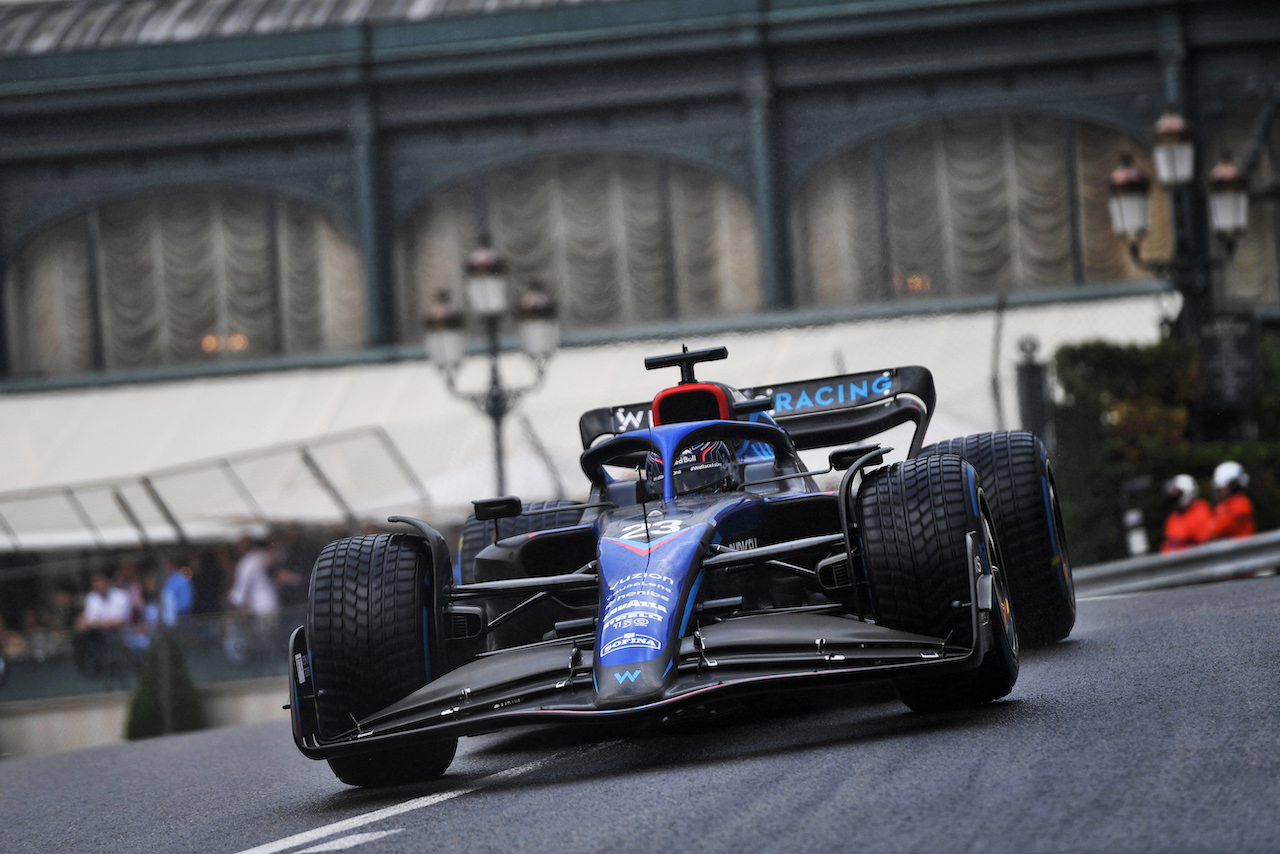GP MONACO, Alexander Albon (THA) Williams Racing FW44.
29.05.2022. Formula 1 World Championship, Rd 7, Monaco Grand Prix, Monte Carlo, Monaco, Gara Day.
- www.xpbimages.com, EMail: requests@xpbimages.com © Copyright: Price / XPB Images