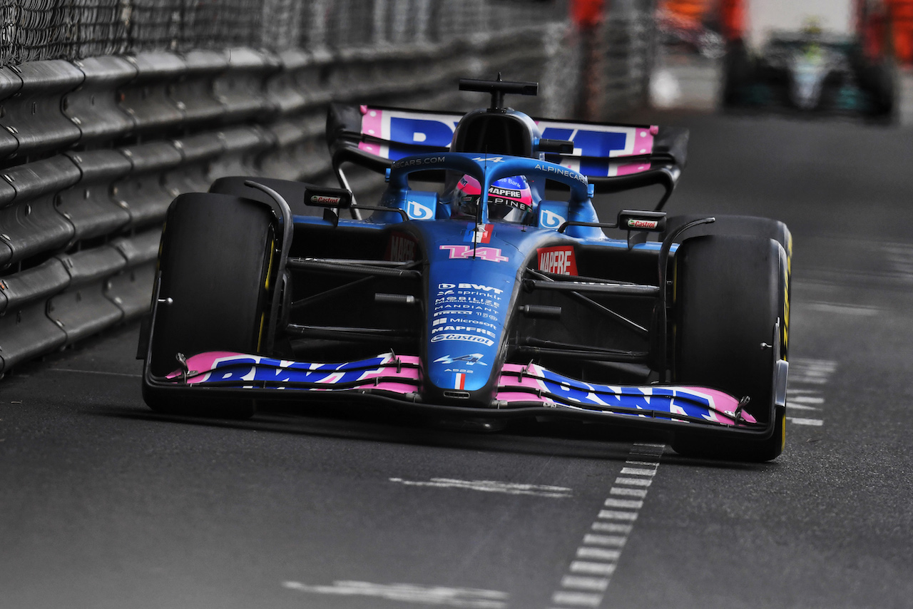 GP MONACO, Fernando Alonso (ESP) Alpine F1 Team A522.
29.05.2022. Formula 1 World Championship, Rd 7, Monaco Grand Prix, Monte Carlo, Monaco, Gara Day.
- www.xpbimages.com, EMail: requests@xpbimages.com © Copyright: Price / XPB Images