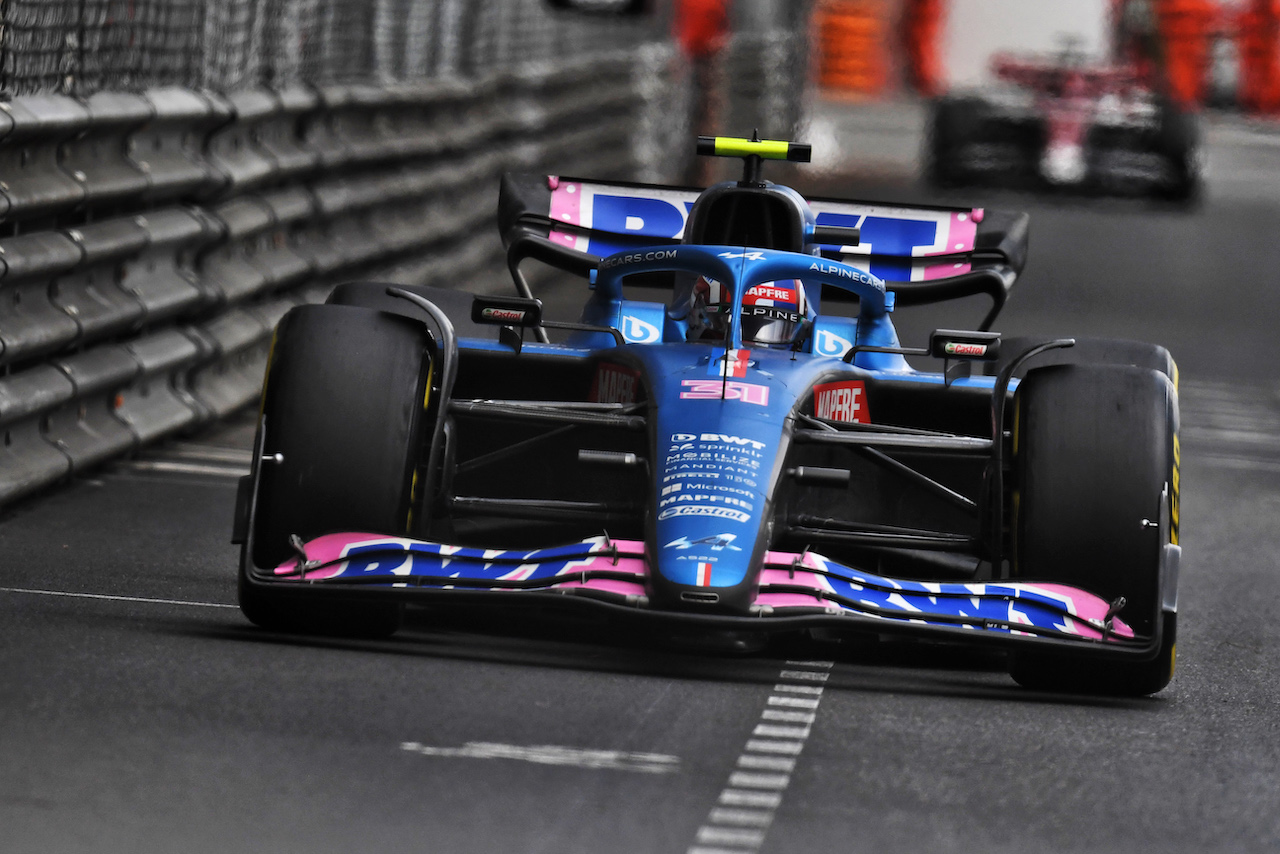 GP MONACO, Esteban Ocon (FRA) Alpine F1 Team A522.
29.05.2022. Formula 1 World Championship, Rd 7, Monaco Grand Prix, Monte Carlo, Monaco, Gara Day.
- www.xpbimages.com, EMail: requests@xpbimages.com © Copyright: Price / XPB Images