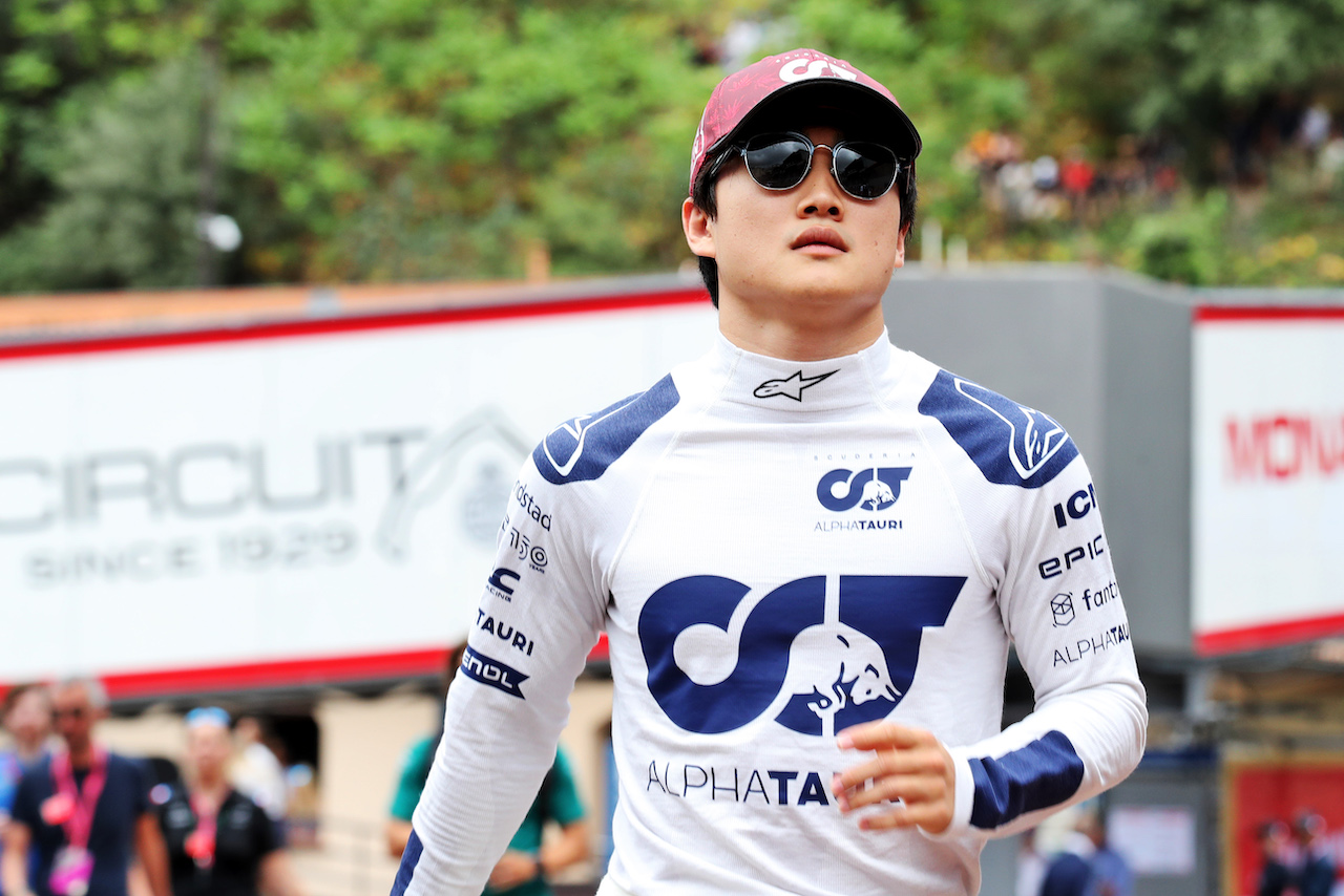 GP MONACO, Yuki Tsunoda (JPN) AlphaTauri.
29.05.2022. Formula 1 World Championship, Rd 7, Monaco Grand Prix, Monte Carlo, Monaco, Gara Day.
 - www.xpbimages.com, EMail: requests@xpbimages.com © Copyright: Coates / XPB Images