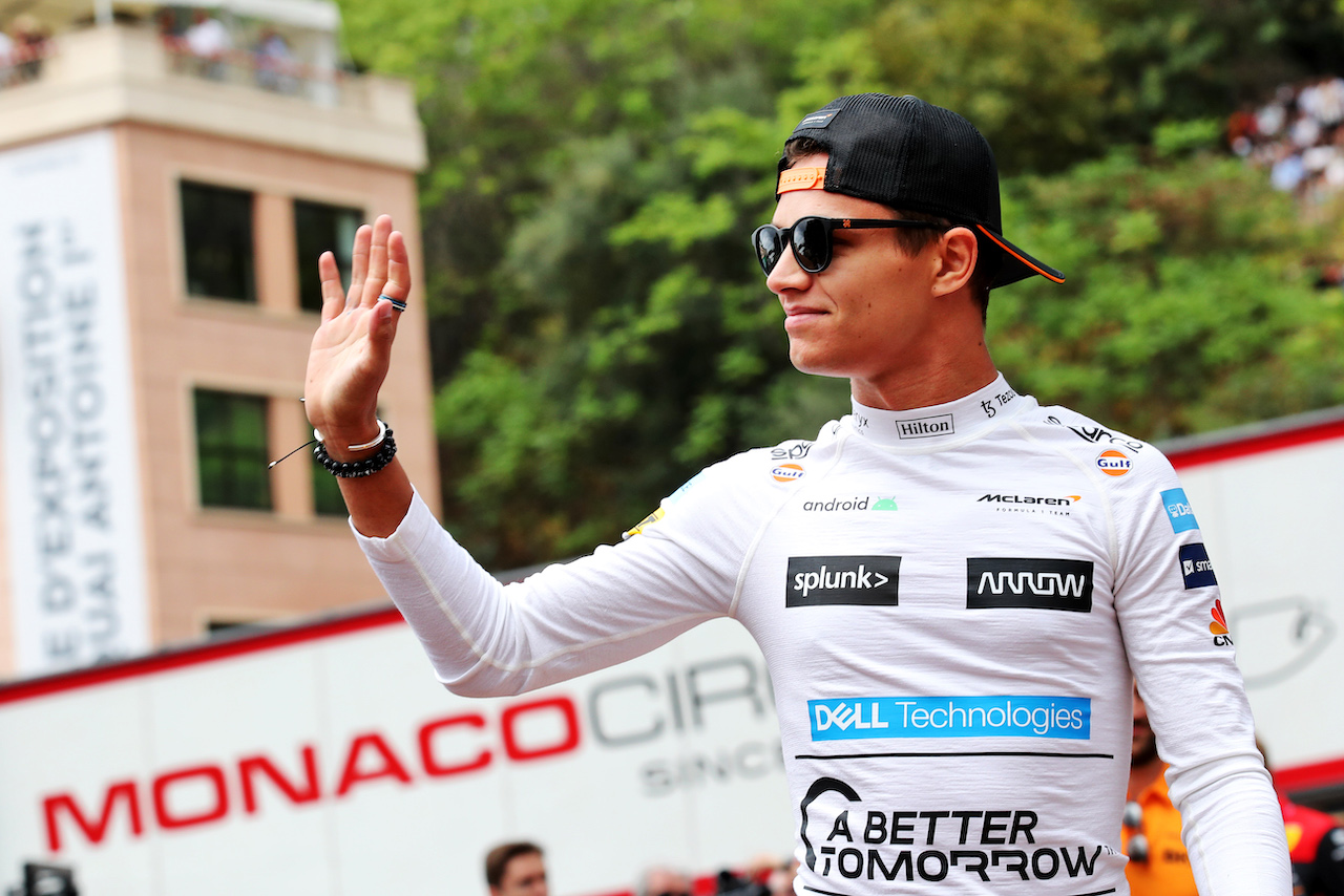 GP MONACO, Lando Norris (GBR) McLaren.
29.05.2022. Formula 1 World Championship, Rd 7, Monaco Grand Prix, Monte Carlo, Monaco, Gara Day.
 - www.xpbimages.com, EMail: requests@xpbimages.com © Copyright: Coates / XPB Images