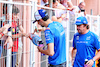 GP MONACO, (L to R): Esteban Ocon (FRA) Alpine F1 Team e Fernando Alonso (ESP) Alpine F1 Team with fans.
29.05.2022. Formula 1 World Championship, Rd 7, Monaco Grand Prix, Monte Carlo, Monaco, Gara Day.
- www.xpbimages.com, EMail: requests@xpbimages.com © Copyright: Batchelor / XPB Images