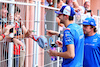 GP MONACO, (L to R): Esteban Ocon (FRA) Alpine F1 Team e Fernando Alonso (ESP) Alpine F1 Team with fans.
29.05.2022. Formula 1 World Championship, Rd 7, Monaco Grand Prix, Monte Carlo, Monaco, Gara Day.
- www.xpbimages.com, EMail: requests@xpbimages.com © Copyright: Batchelor / XPB Images