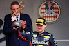 GP MONACO, Max Verstappen (NLD) Red Bull Racing celebrates his third position on the podium.
29.05.2022. Formula 1 World Championship, Rd 7, Monaco Grand Prix, Monte Carlo, Monaco, Gara Day.
- www.xpbimages.com, EMail: requests@xpbimages.com © Copyright: Batchelor / XPB Images