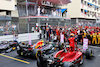 GP MONACO, Gara winner Sergio Perez (MEX) Red Bull Racing RB18 celebrates in parc ferme.
29.05.2022. Formula 1 World Championship, Rd 7, Monaco Grand Prix, Monte Carlo, Monaco, Gara Day.
- www.xpbimages.com, EMail: requests@xpbimages.com © Copyright: Bearne / XPB Images