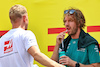 GP MONACO, (L to R): Mick Schumacher (GER) Haas F1 Team with Sebastian Vettel (GER) Aston Martin F1 Team on the drivers parade.
29.05.2022. Formula 1 World Championship, Rd 7, Monaco Grand Prix, Monte Carlo, Monaco, Gara Day.
- www.xpbimages.com, EMail: requests@xpbimages.com © Copyright: Batchelor / XPB Images