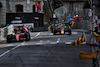 GP MONACO, Carlos Sainz Jr (ESP) Ferrari F1-75 e vincitore Sergio Perez (MEX) Red Bull Racing RB18 at the end of the race.
29.05.2022. Formula 1 World Championship, Rd 7, Monaco Grand Prix, Monte Carlo, Monaco, Gara Day.
 - www.xpbimages.com, EMail: requests@xpbimages.com © Copyright: Coates / XPB Images