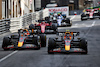 GP MONACO, Gara winner Sergio Perez (MEX) Red Bull Racing RB18 e Max Verstappen (NLD) Red Bull Racing RB18 at the end of the race.
29.05.2022. Formula 1 World Championship, Rd 7, Monaco Grand Prix, Monte Carlo, Monaco, Gara Day.
 - www.xpbimages.com, EMail: requests@xpbimages.com © Copyright: Coates / XPB Images