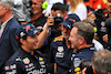 GP MONACO, (L to R): Gara winner Sergio Perez (MEX) Red Bull Racing in parc ferme with Adrian Newey (GBR) Red Bull Racing Chief Technical Officer e Christian Horner (GBR) Red Bull Racing Team Principal.
29.05.2022. Formula 1 World Championship, Rd 7, Monaco Grand Prix, Monte Carlo, Monaco, Gara Day.
- www.xpbimages.com, EMail: requests@xpbimages.com © Copyright: Price / XPB Images