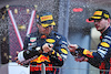 GP MONACO, (L to R): Gara winner Sergio Perez (MEX) Red Bull Racing celebrates on the podium with third placed team mate Max Verstappen (NLD) Red Bull Racing.
29.05.2022. Formula 1 World Championship, Rd 7, Monaco Grand Prix, Monte Carlo, Monaco, Gara Day.
- www.xpbimages.com, EMail: requests@xpbimages.com © Copyright: Price / XPB Images